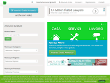 Tablet Screenshot of adsannunci.com